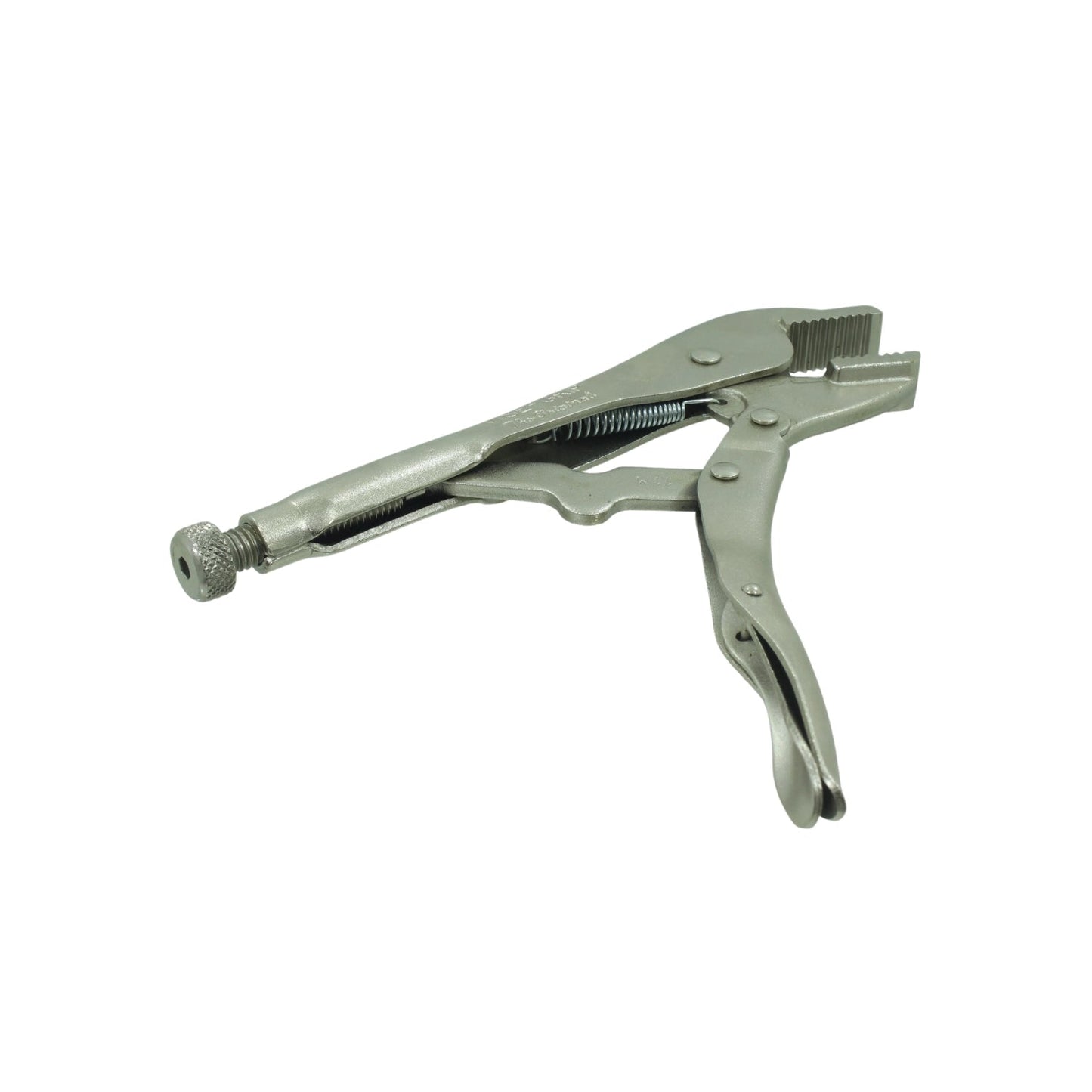 Pinza de presión recta Vise-Grip 10R, herramienta de bloqueo ajustable de acero cromado para sujeción fuerte