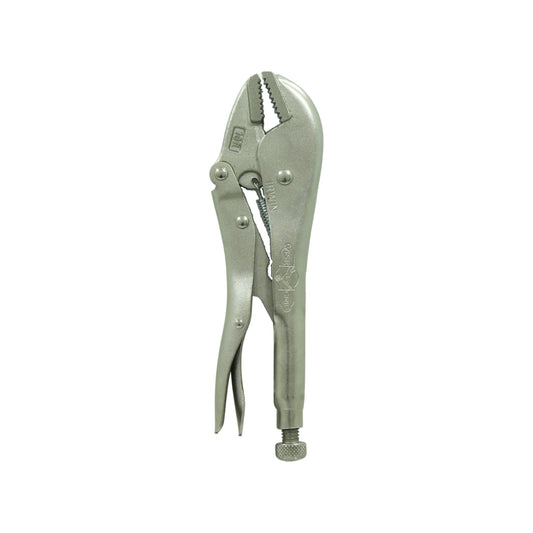 Pinza de presión Irwin Vise-Grip 10R de 10 pulgadas con mordaza recta plateada