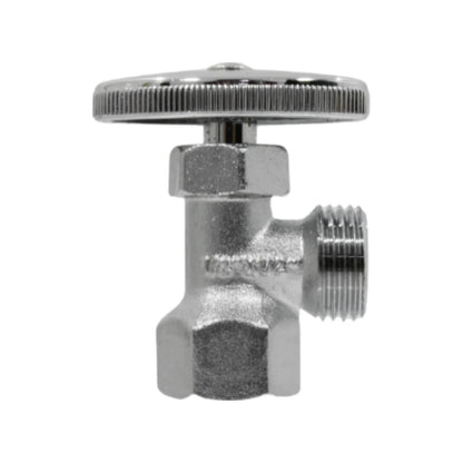 Fabricada en latón.,Medida 1/2"x1/2",Con rosca.