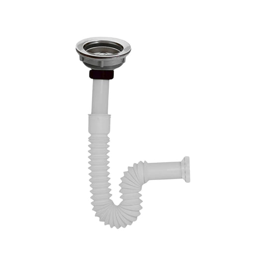 Fabricado de polipropileno.,Acabado: Cromo.,Flexible.