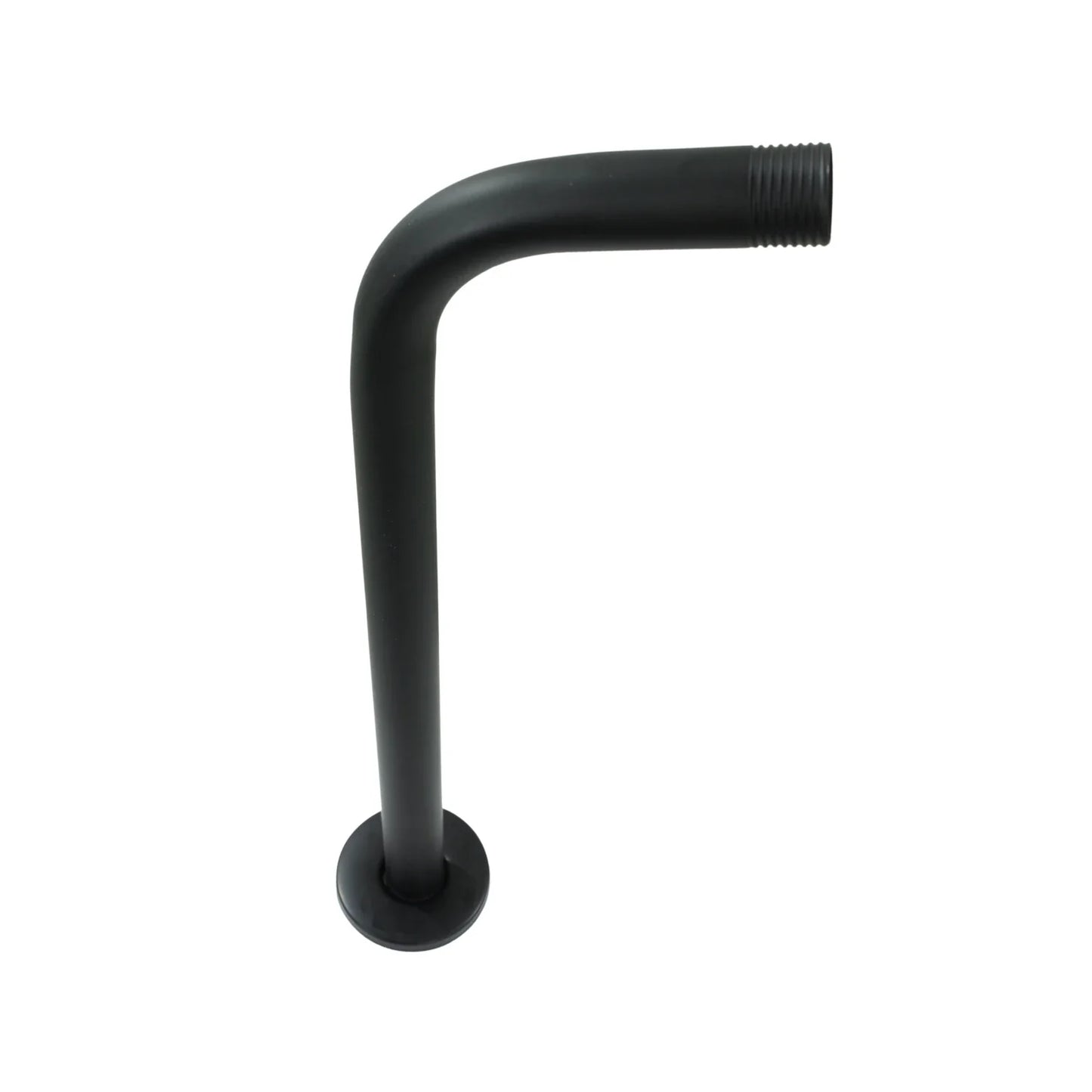 Brazo para regadera 40 cm negro mate Metalflu 27314