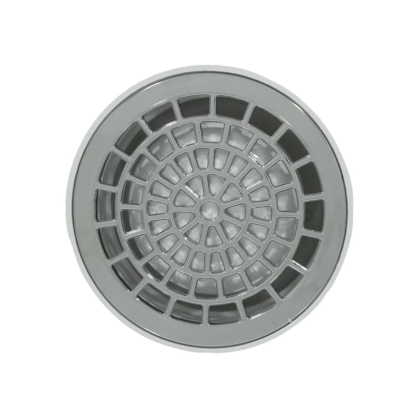 Fabricada de acero inoxidable y plástico de polipropileno.,Uso doméstico.,Cuenta con una trampa de agua para evitar el paso de insectos y malos olores.