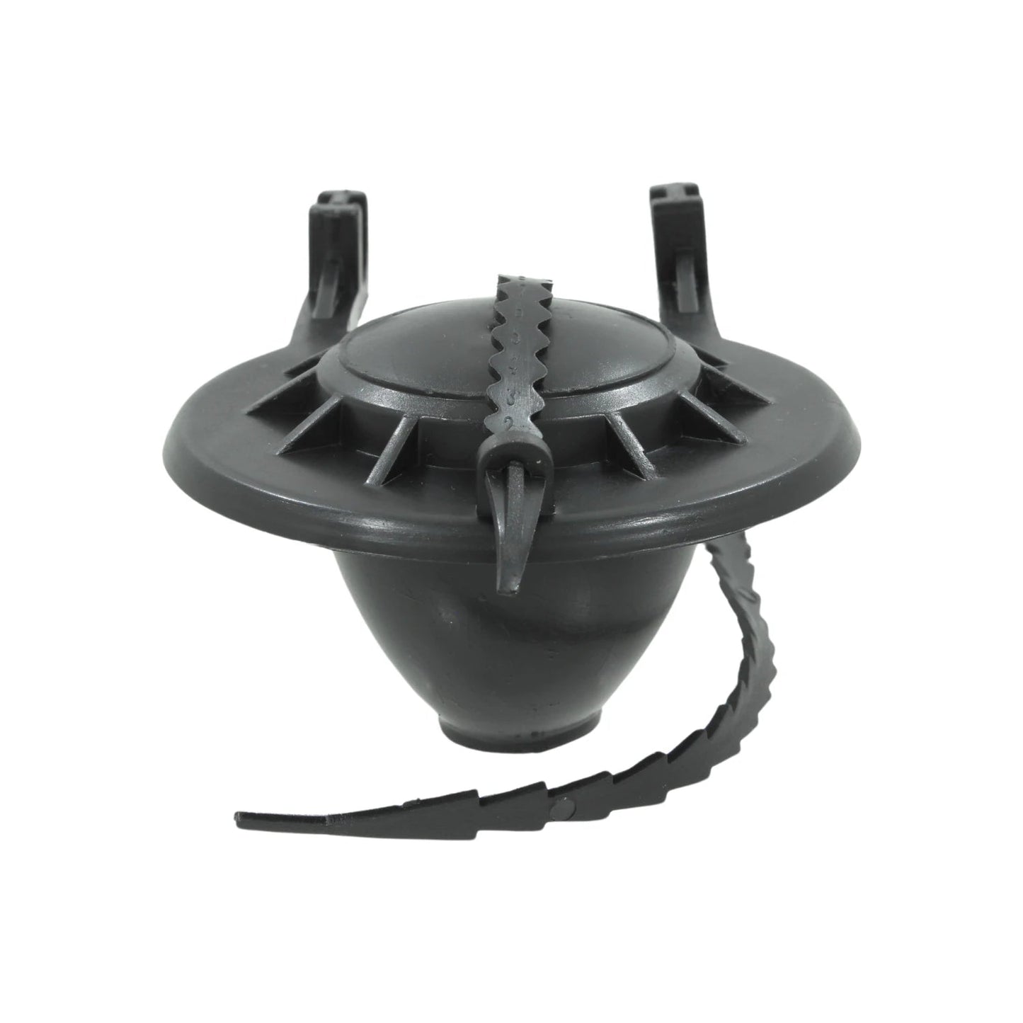 Tapón de inodoro tipo sapito de PVC negro con cadena, válvula de descarga para cisterna de WC