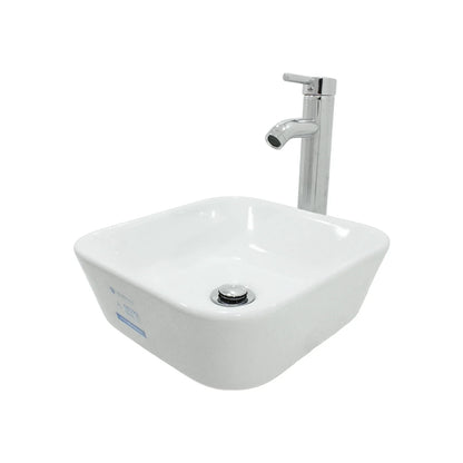 Kit de lavabo cuadrado Metalflu Tucson 62811