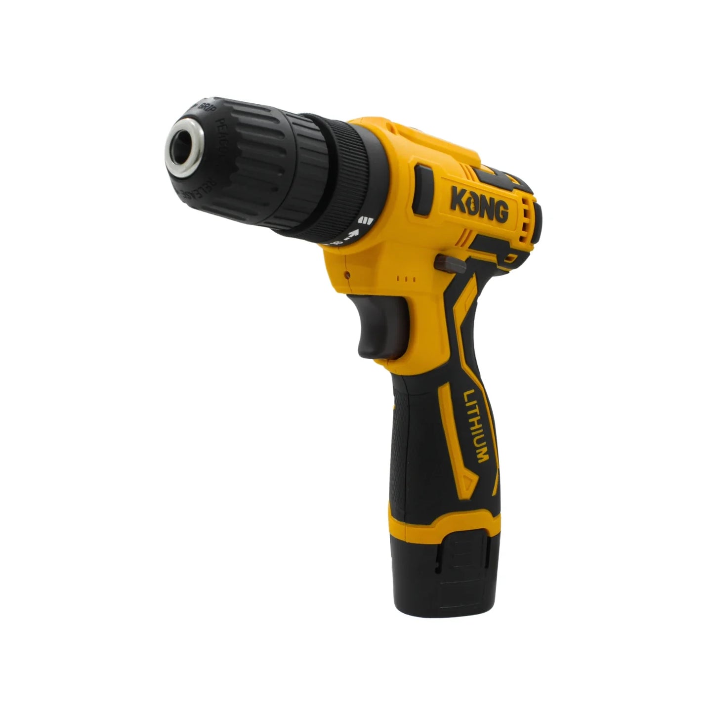 Taladro/atornillador inalámbrico 12 V 3/8 con accesorios Kong KO-12