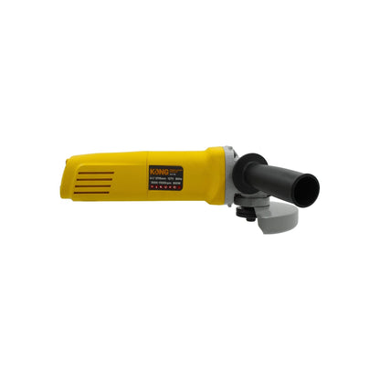Esmeriladora angular KONG KO-115 amarilla 4 1/2" 800W para cortar y pulir metal