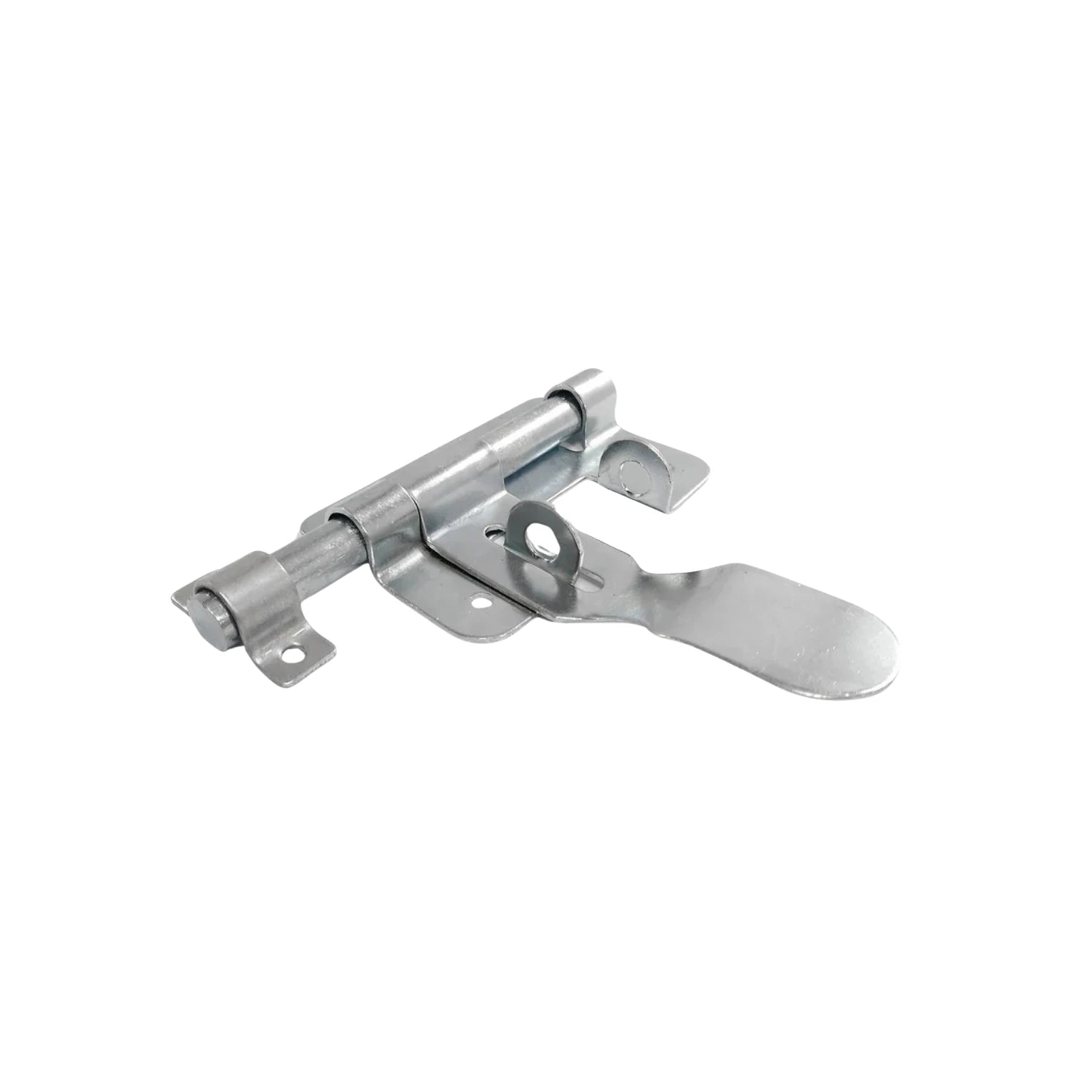 Cerrojo de corredera galvanizado metálico, pestillo pasador para seguridad en puertas y portones.