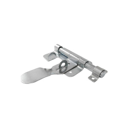 Cerrojo pasador deslizante mauser galvanizado plateado para seguridad de puertas