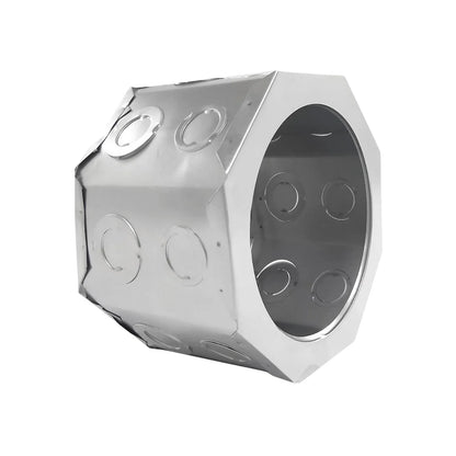 Fabricado enlámina galvanizada.,Boca: 12 cm,Altura: 10 cm