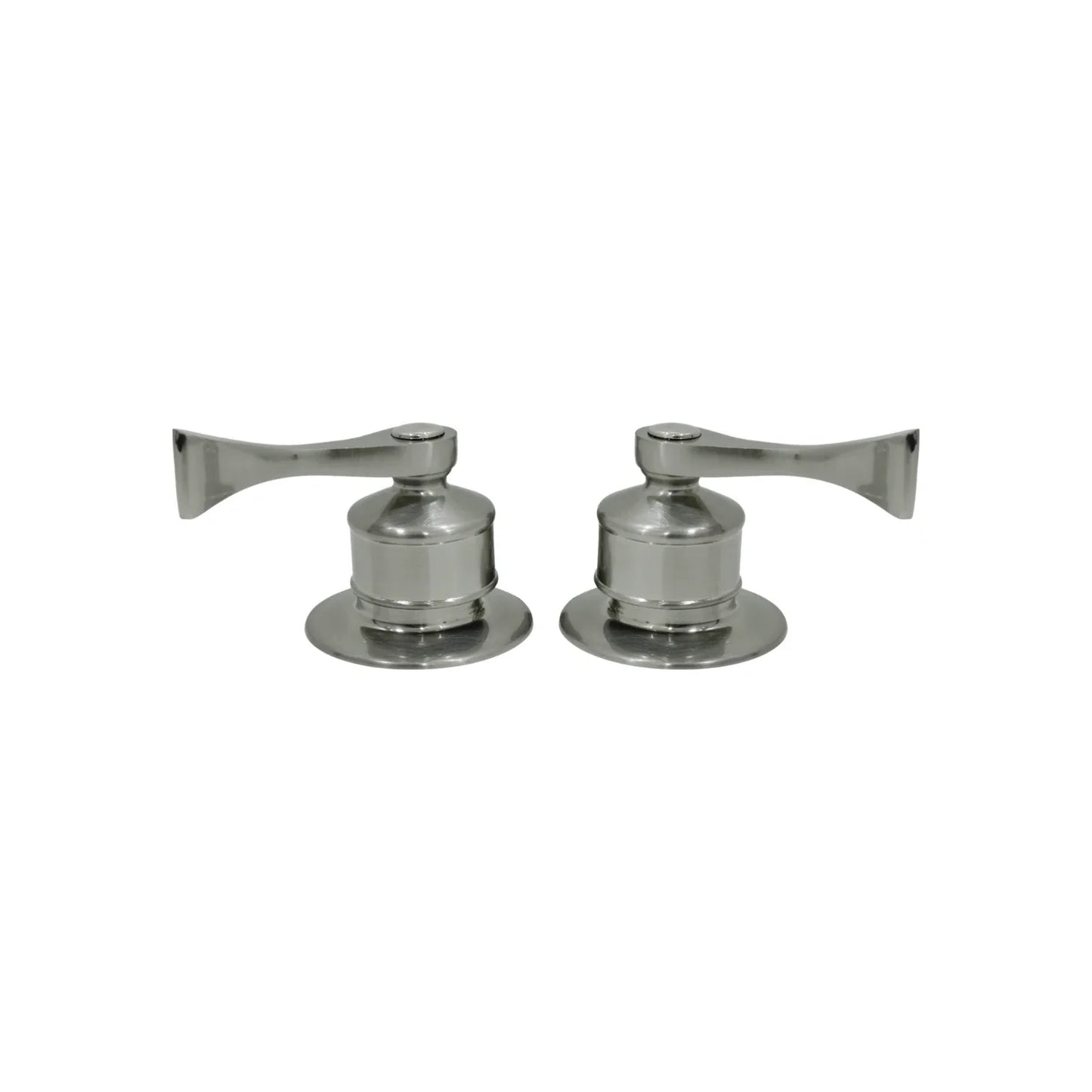 Elaborado en zamak.,Resistente a la corrosión.,Satinado.