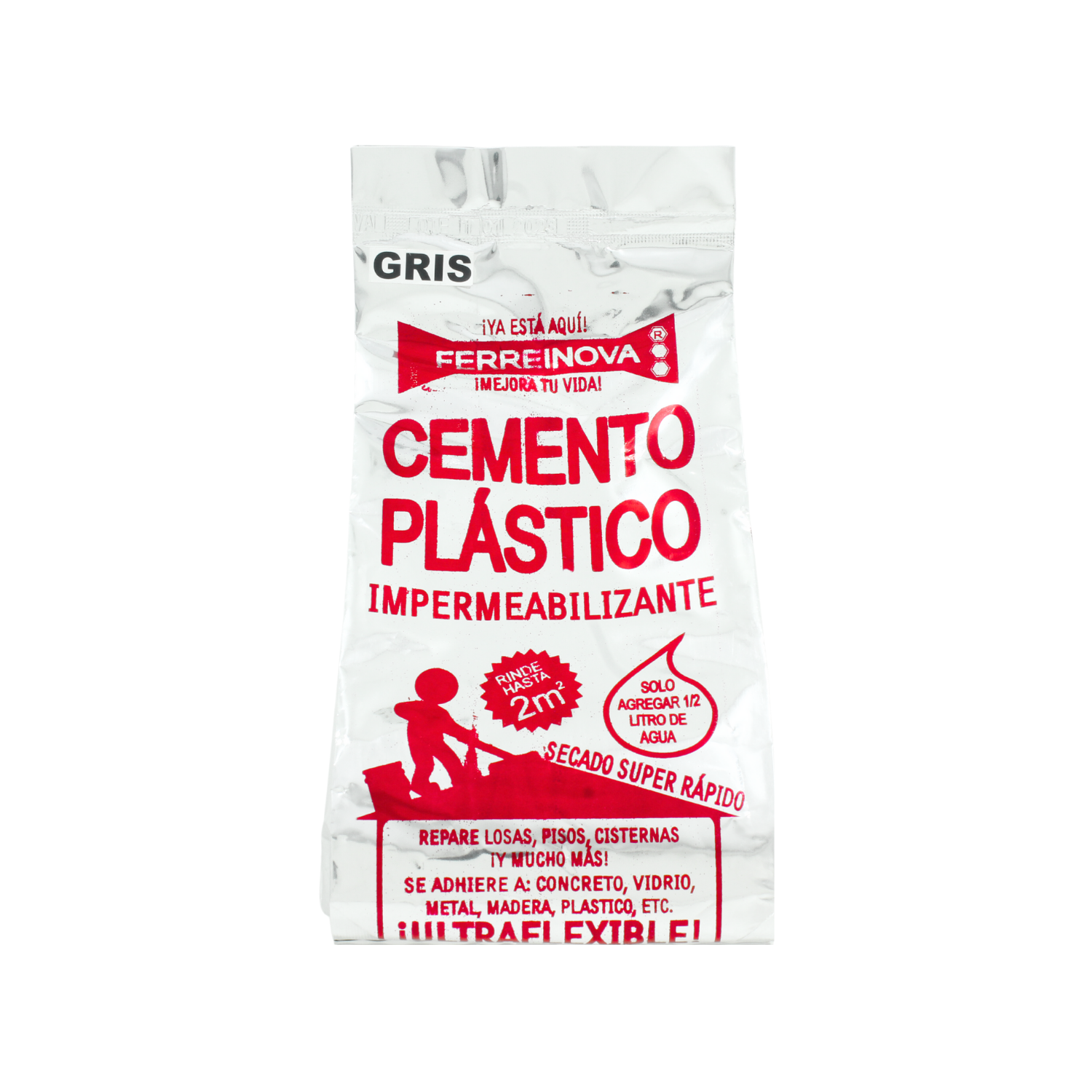 Cemento plÃ¡stico sellador.,Para todo tipo de concretos.,Ultra flexible.,SÃºper resistente y secado rÃ¡pido.