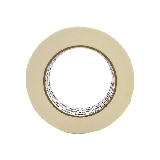 Adhesivo hule-resina.,Respaldo de papel crepado.,Masking de 1"x50,Ideal para la aplicación de corta duración como el etiquetado y sujeción.
