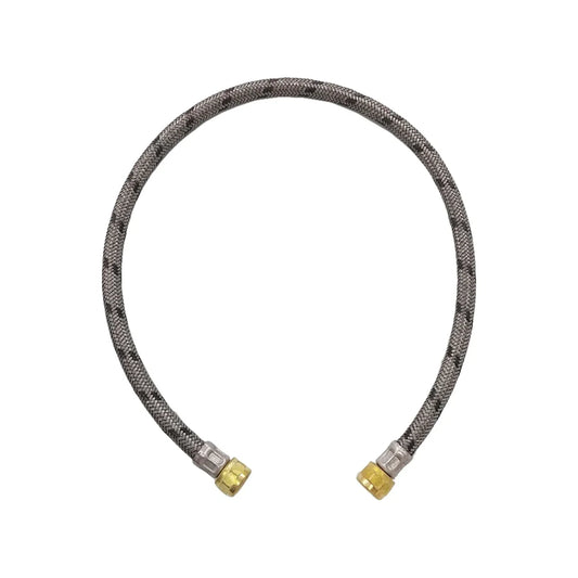 Manguera para gas.,Medida: 60 cm,Metálica.