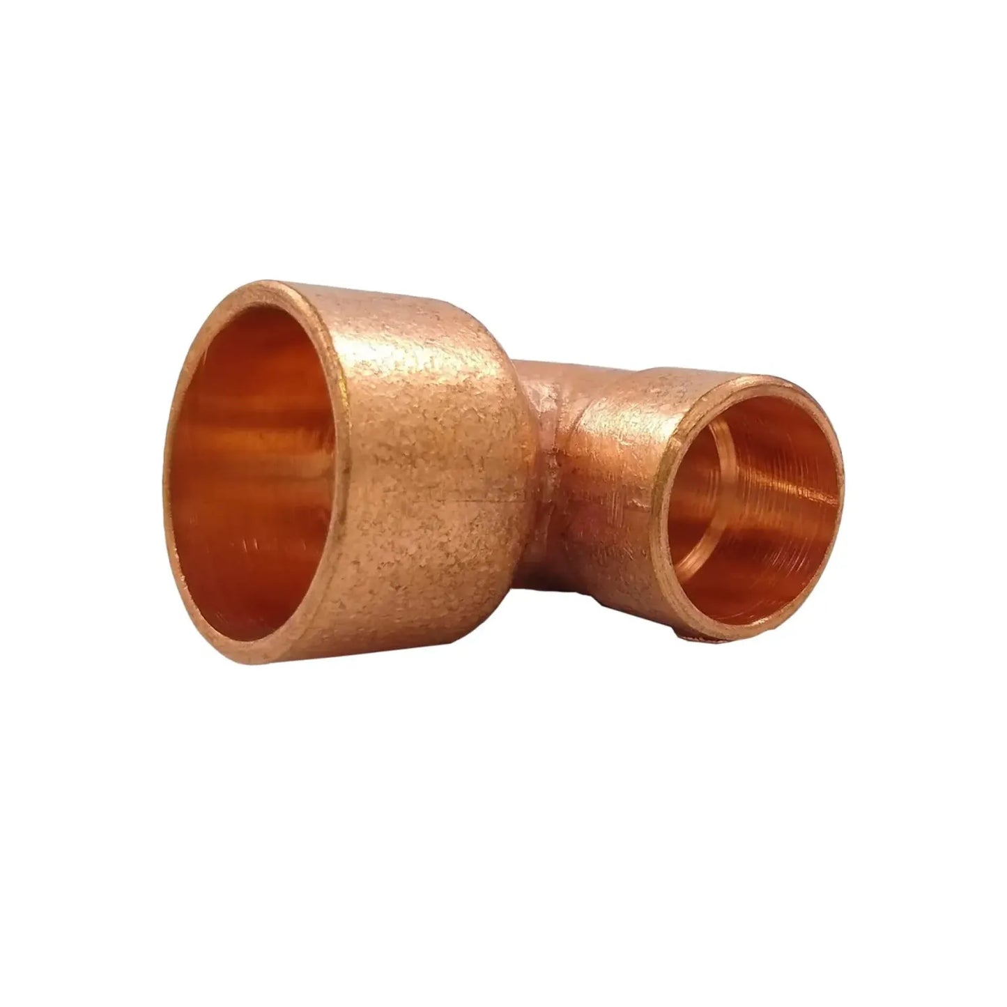 Codo reductor de cobre de 90 grados para tuberías de plomería, conexión soldable de alta resistencia