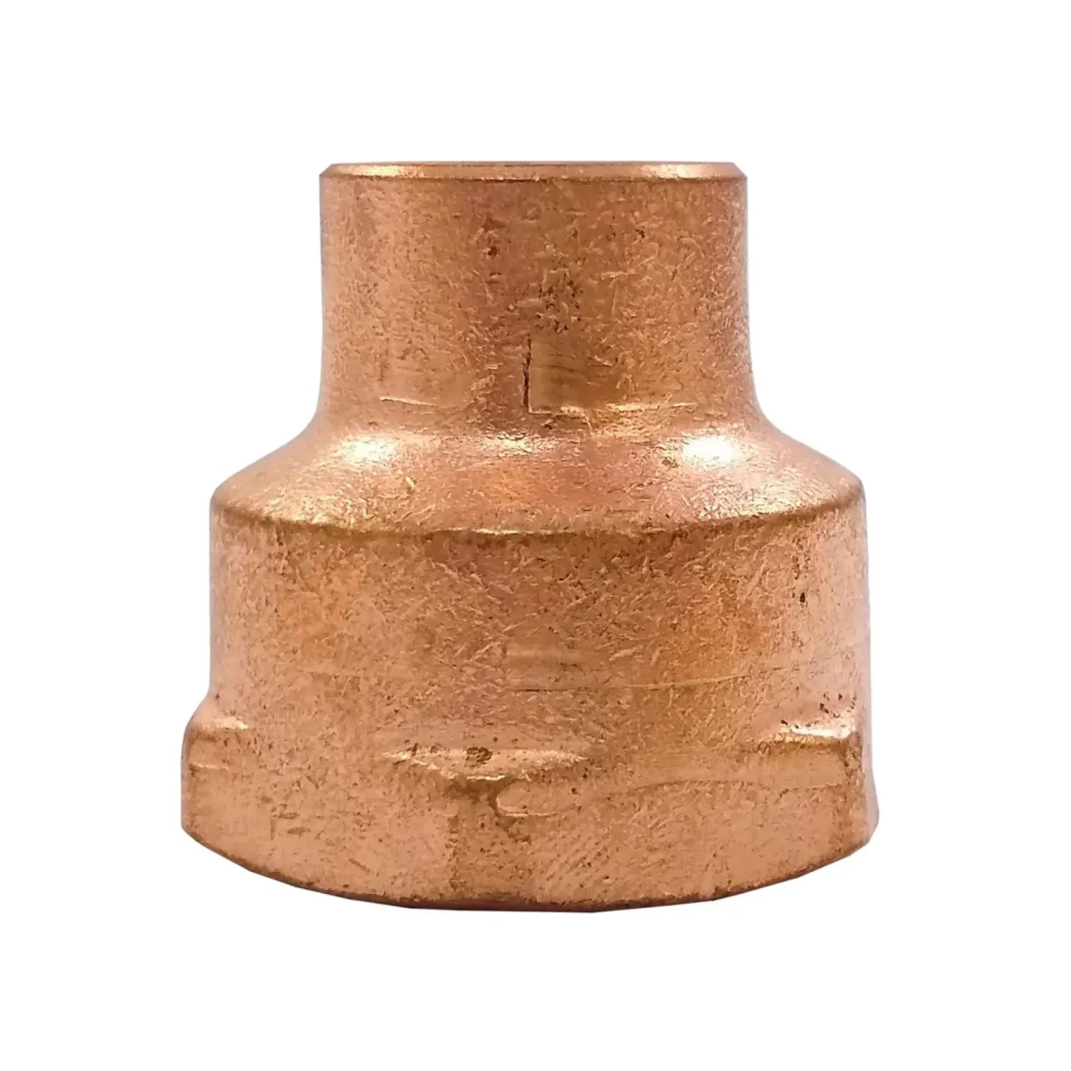 Adaptador reductor de cobre para tubería, conexión soldable de diámetro variable para instalaciones hidráulicas o gas