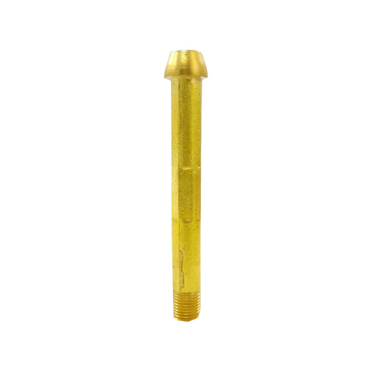Elaborado de latón.,Punta pool de 1/4",Punta de 12 cm,Punta pool con rosca.