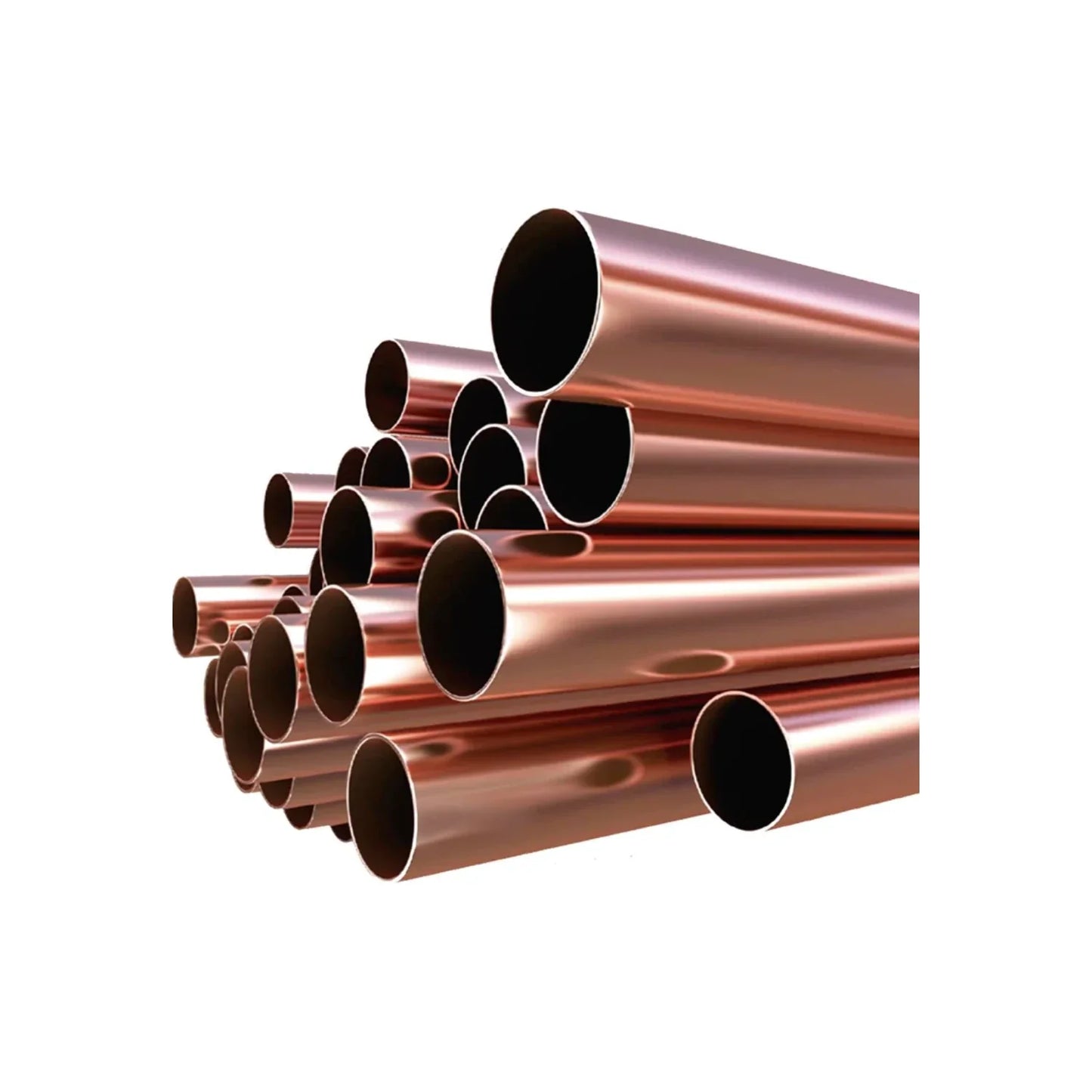Tubo cobre 3/4" (19 mm) 6.1 m tipo "N" agua rígido Aleamex EGD-T19N