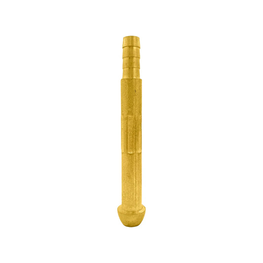 Elaborado de latón.,Punta pool de 1/4",Punta de 12 cm,Punta pool con espiga.