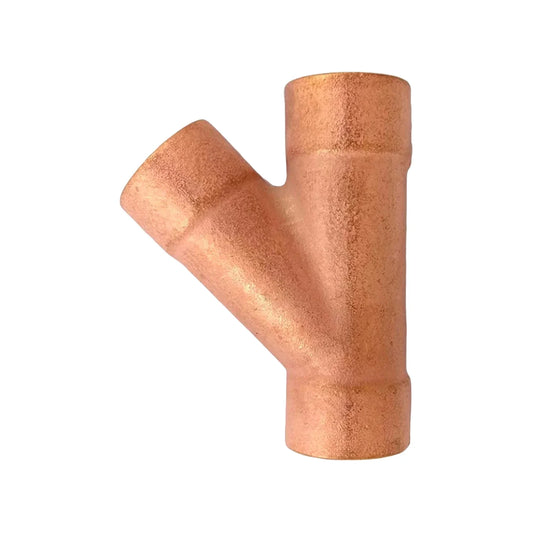 Yee cobre soldable 1/2" (13 mm) Aleamex AA-21513
