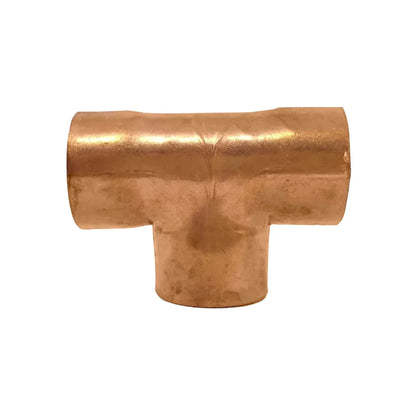 Tee cobre 1/2" (13 mm) Aleamex ICN-21113