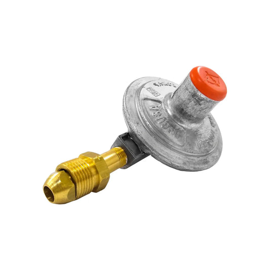 Regulador de baja presión.,Incluye punta pool. y tuerca izquierda.,Excelente capacidad de flujo.,Regulador para 1 cilindro de gas.
