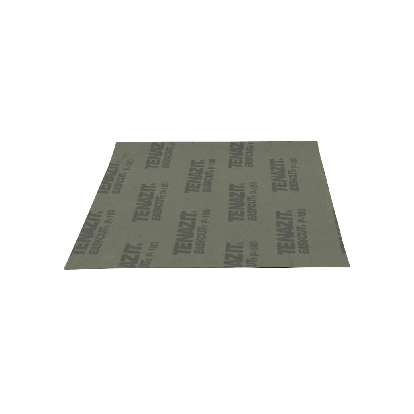 Lija de agua Tenazit P-180 grano 180 para lijado fino en seco y húmedo, color gris verdoso