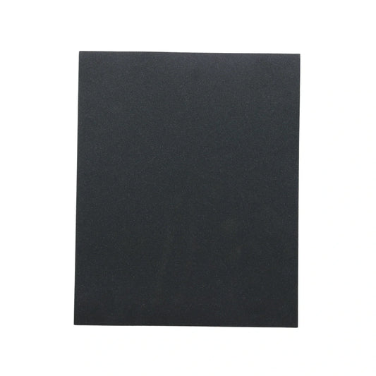 Fabricada en carburo de silicio.,Hoja impermeable de 9"x11" grano 280,Puede usarse en máquina o manualmente.,Para tratado en seco y con agua.