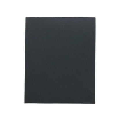 Lija de agua Tenazit P320 grano 320, hoja rectangular gris oscuro para lijado fino y acabados en seco o húmedo
