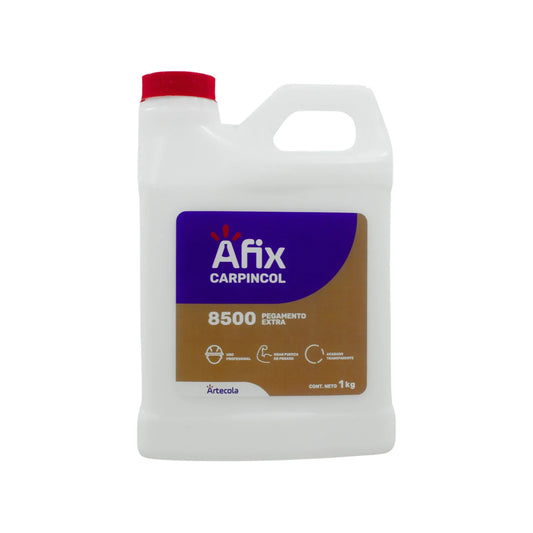 Información Técnica., Pegamento blanco. , Contenido: 1 kg , Secado transparente., Uso interior., Especialmente para aplicaciones en carpintería., Para todo tipo de madera., Se recomienda que la humedad de la madera esté entre 8-12%, Dejar secar por al menos 40 minutos., Almacenar bajo techo a temperatura entre 20 ºC y 30 ºC, Conservarse tapado para evitar la pérdida de la humedad., No toxico.\n\n<strong>La imagen puede diferir un poco del producto final.</strong>