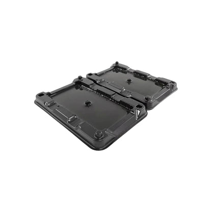 Dos trampas adhesivas negras para ratones y roedores, ideales para el control de plagas doméstico