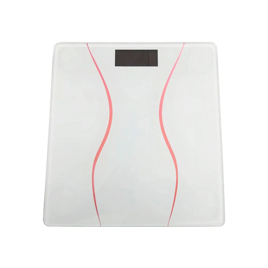 Báscula digital para cuerpo.,Base ABS,Plataforma: Vidrio templado de 6 mm,Báscula blanca ultra delgada (3 cm).,Peso máximo: 180 kg,Pantalla LCD,Pesaje automático en kg,Pantalla LCD,Uso doméstico.