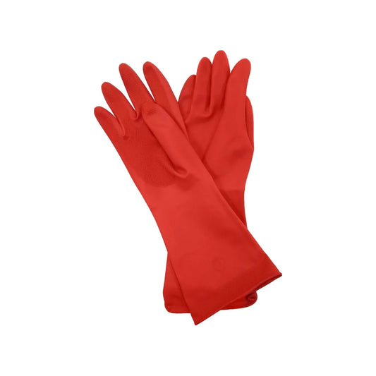 Excelente resistencia,Guante 100% látex.,Antiderrapante con ajuste perfecto.,Guante económico de hule talla 7