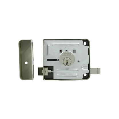 Cerradura/Chapa sobreponer insta fácil derecha beige Ferky CS107PBD-PE