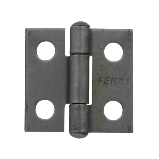 Información Técnica., Fabricada en acero., Bisagra residencial., Medida: 1" x 1", Acabado satinado., La imagen puede diferir un poco del producto final.