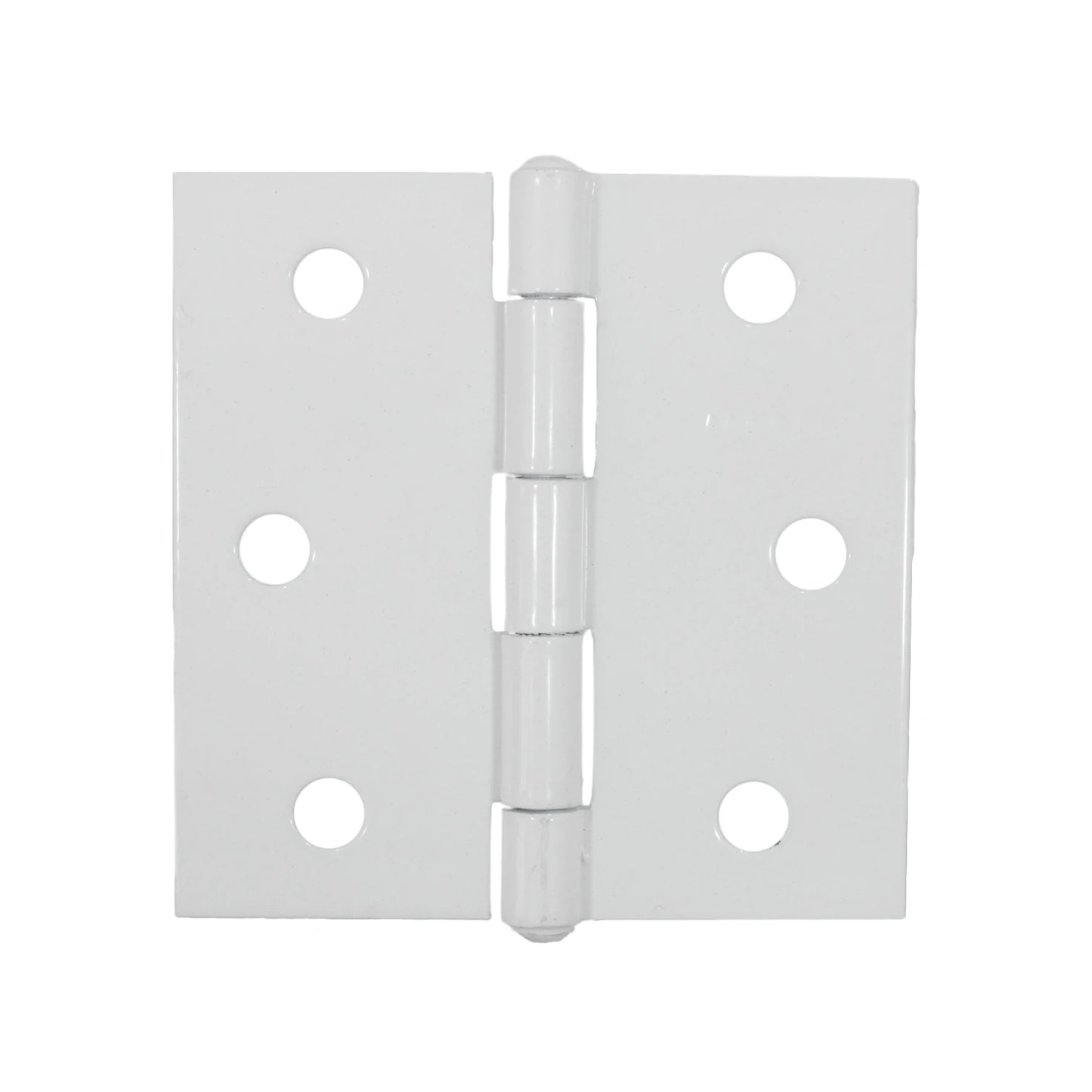 Bisagra blanca 3"x3" cuadrada Ferky BC3-PB-GRPR