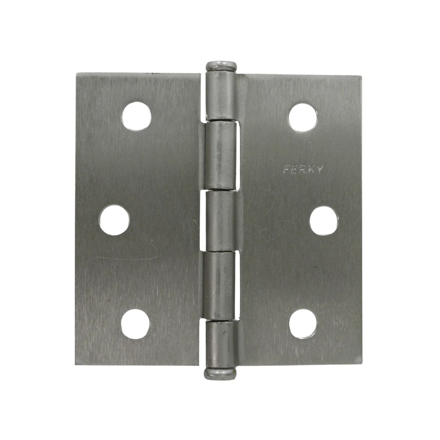 Información Técnica., Fabricada en acero., Bisagra residencial., Medida: 3" x 3", Acabado negro satinado., La imagen puede diferir un poco del producto final.