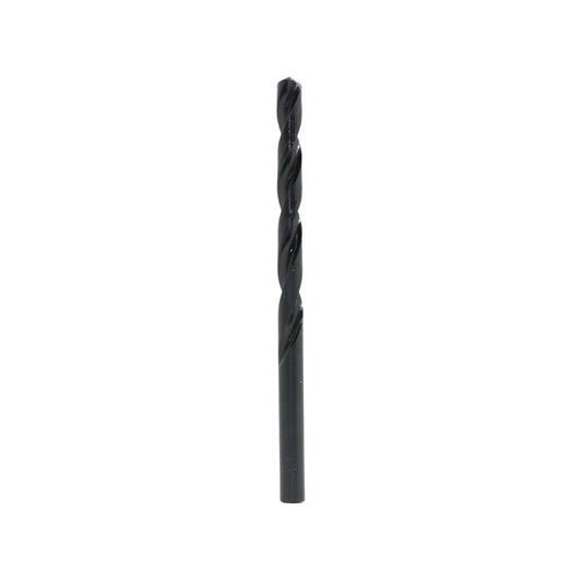 Broca para materiales alta dureza, especialmente acero inoxidable, aleaciones de titanio y otros.,Uso industrial.,Acabado brillante y pavonado.,Superficie tratada y patentada NOMO.,Ángulo de 135° que evita la necesidad de utilizar una broca de centro.,6.35 mm