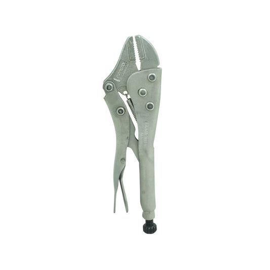 Forjados en acero especial y templados.,El acero carbóno especial empleado en la fabricación de los mordientes, aliado al temple garantizan mayor resistência.,Cuerpo hecho con chapas conformadas.,Acabado: Cromo.,Apertura ajustable.,Traba de liberación.,Mordientes con perfil triangular.,Sistema de remaches especialmente proyectados para aumentar la resistência del producto.,Formato ergonômico para mayor confort.,Las herramientas son producidas y testadas bajo normas específicas.