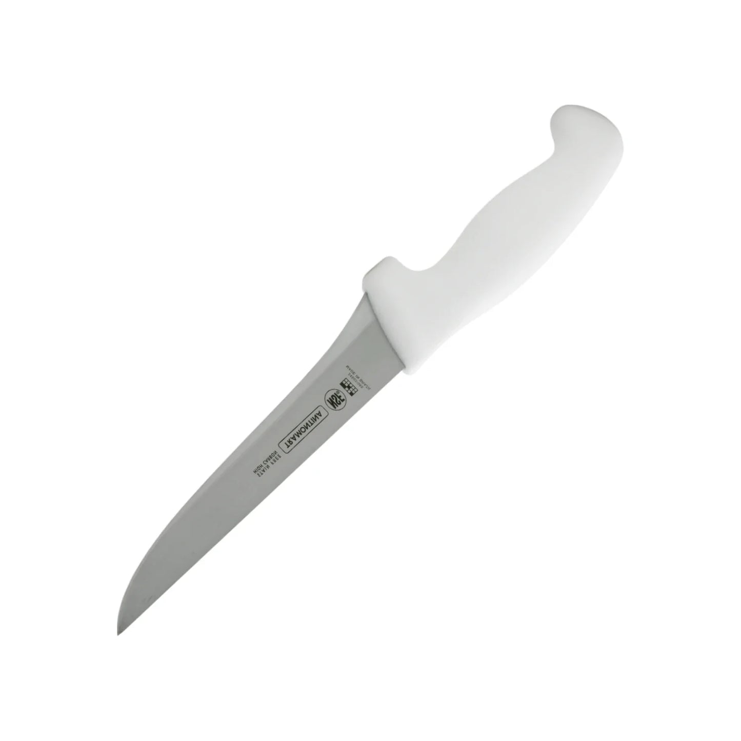 Cuchillo 5" liso mango blanco Tramontina 24602/085