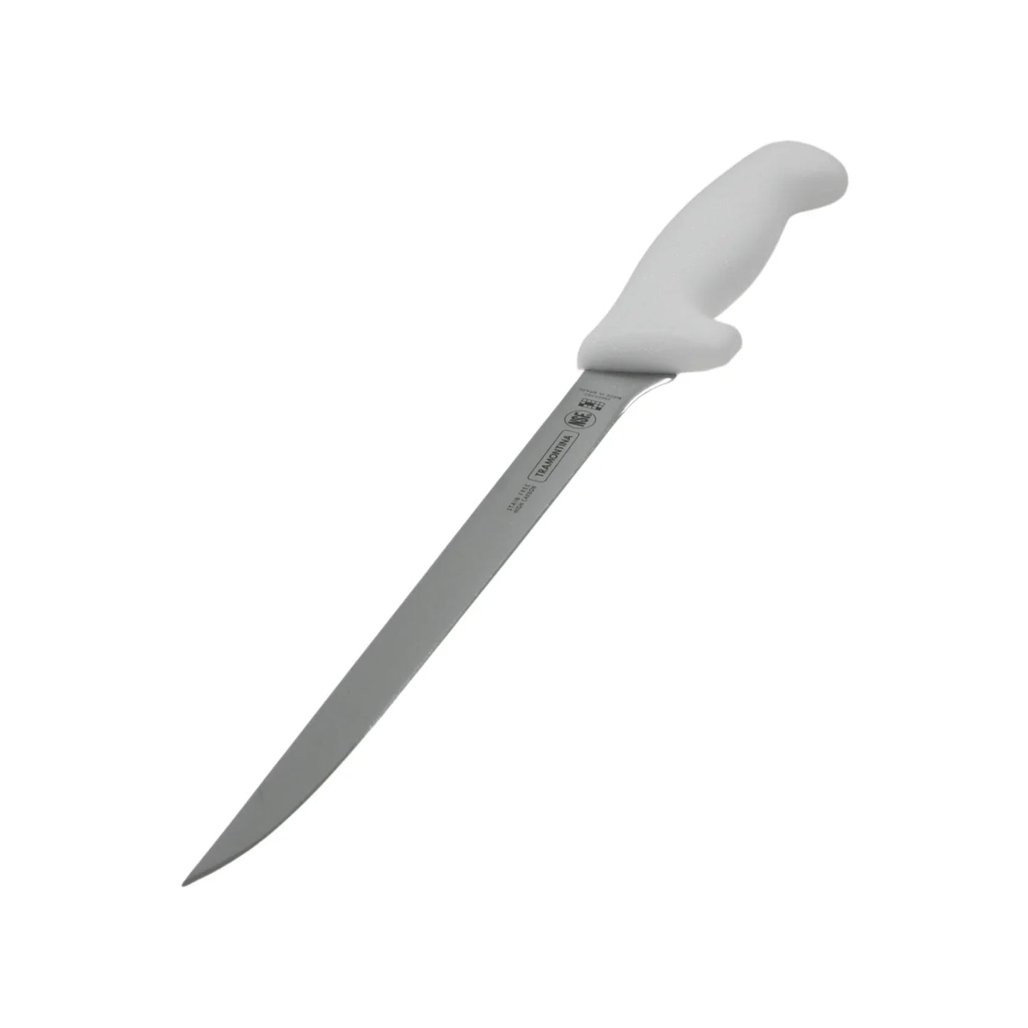 Cuchillo 7" para deshuesar mango blanco Tramontina 24603/087