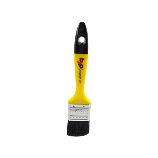 Brocha cerda natural.,Brocha para uso doméstico.,Para toda clase de pinturas.,Consigue un acabado más uniforme al pintar.