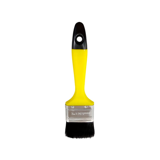 Brocha cerda natural.,Brocha para uso doméstico.,Para toda clase de pinturas.,Consigue un acabado más uniforme al pintar.
