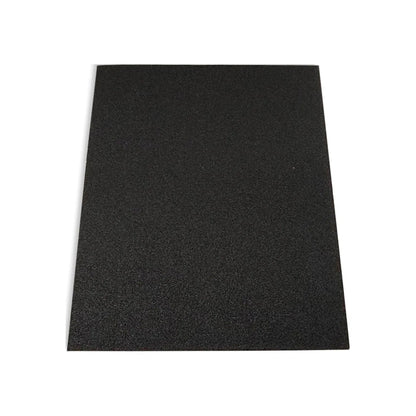 Lija de agua negra grano 80 para lijado grueso y desbaste de metal, madera y otras superficies