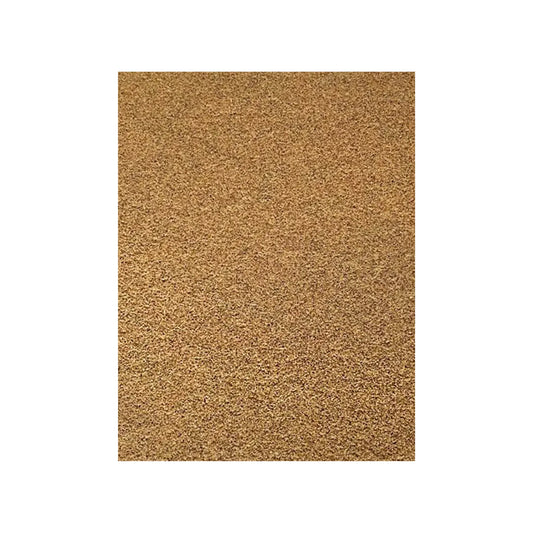 Papel de lija abrasivo de grano fino color café para acabado liso en madera y superficies de ferretería