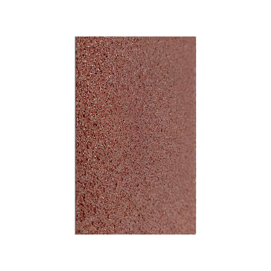 Elaborado en óxido de aluminio rojo.,Ideal para devaste pesado en metales y plásticos.,Reverso de látexy poliéster.,Uso rudo.