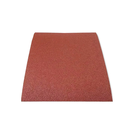Elaborado en óxido de aluminio rojo.,Ideal para devaste pesado en metales y plásticos.,Reverso de látexy poliéster.,Uso rudo.