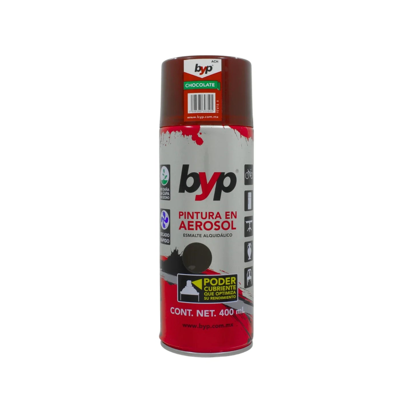 Lata de 400 ml - 400 g, Ideal para artículos decorativos, artesanías, ventanearía, vehículos, metales y plásticos., Uso interior y., Protege de la corrosión a los artículos de jardinería.