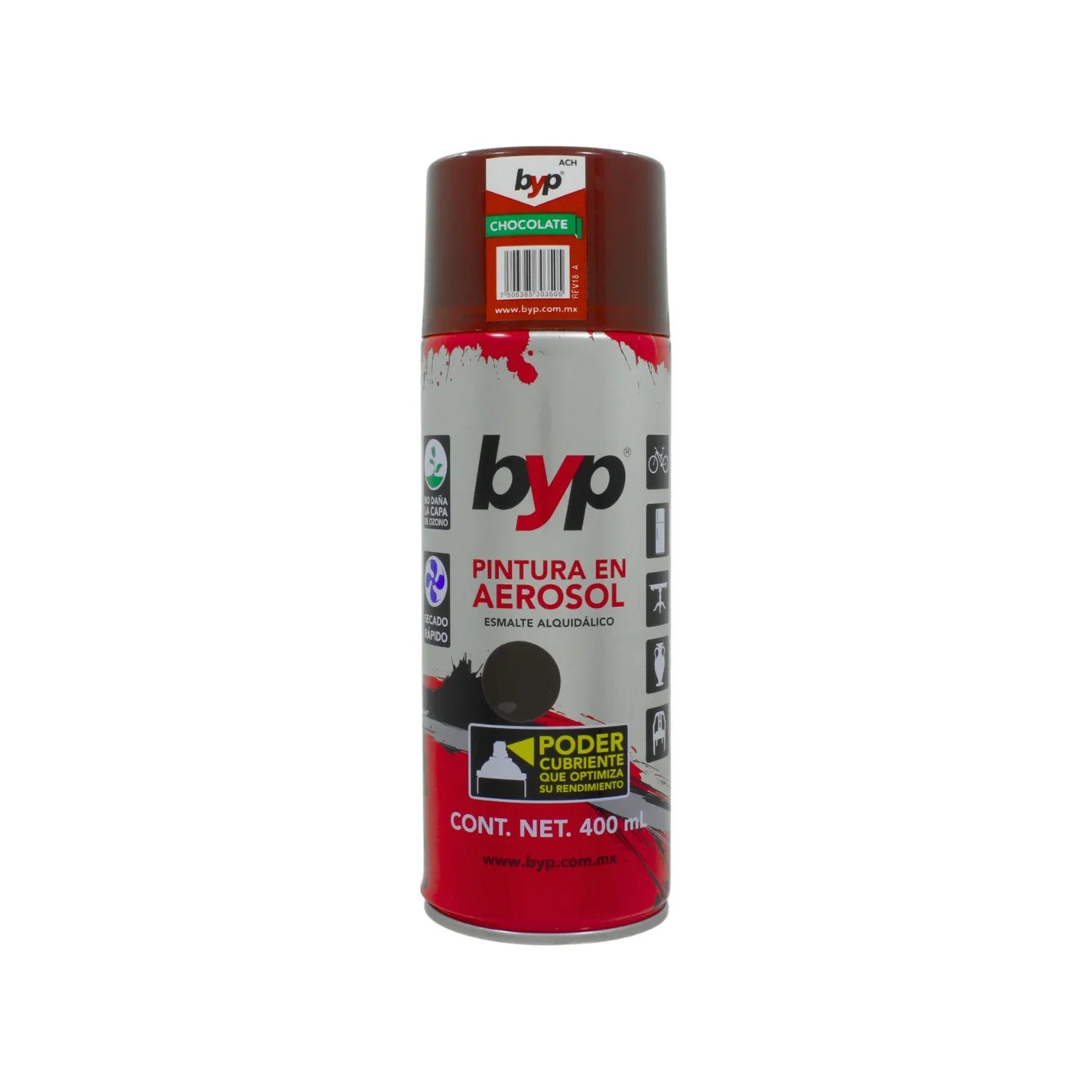 Lata de 400 ml - 400 g, Ideal para artículos decorativos, artesanías, ventanearía, vehículos, metales y plásticos., Uso interior y., Protege de la corrosión a los artículos de jardinería.