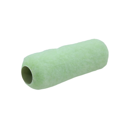 Repuesto rodillo de pintura 9x1 1/4 pulgadas, cubierta de felpa verde menta para acabados lisos