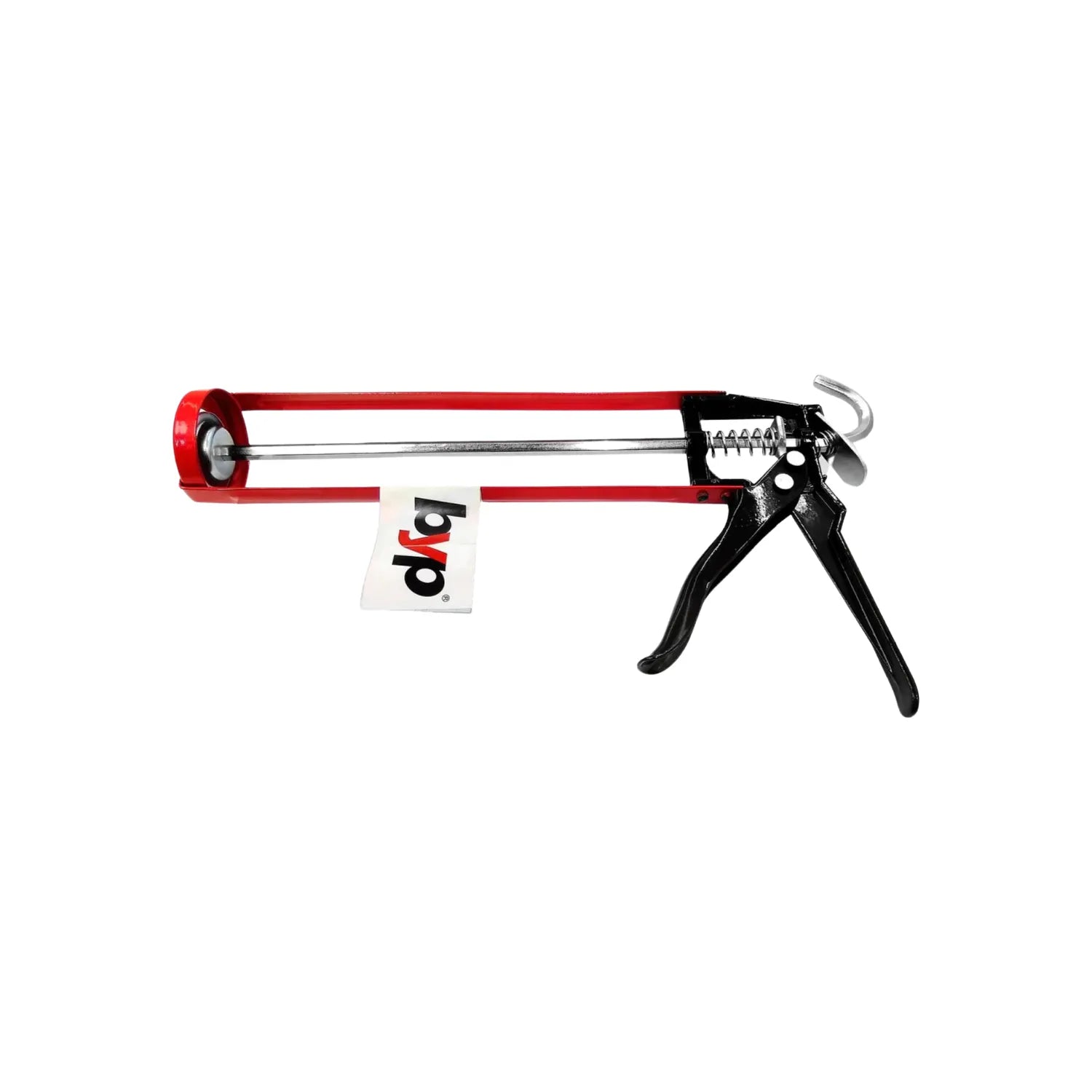 Pistola metálica.,Tipo esqueleto.,Recomendado para aplicaciones de selladores de silicón.
